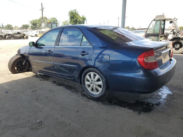 4T1BE32K43U238484 - 2003 TOYOTA CAMRY LE BLUE photo 2