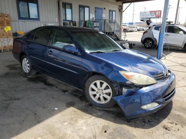 4T1BE32K43U238484 - 2003 TOYOTA CAMRY LE BLUE photo 4