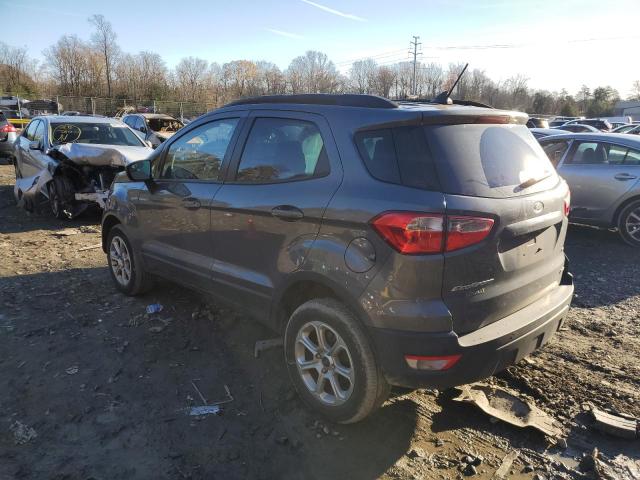 MAJ6P1UL5JC240778 - 2018 FORD ECOSPORT SE GRAY photo 2