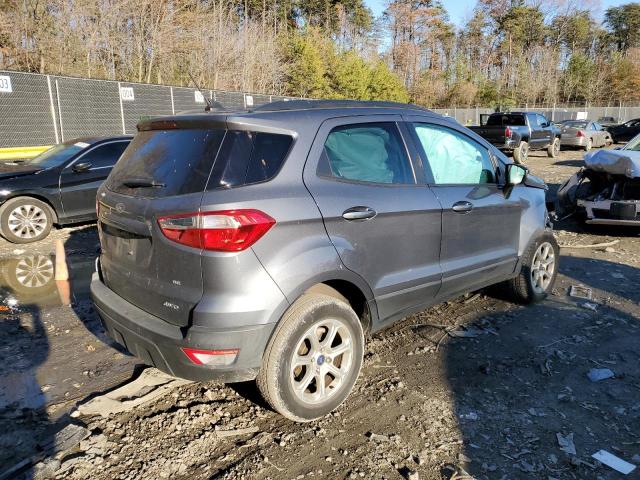 MAJ6P1UL5JC240778 - 2018 FORD ECOSPORT SE GRAY photo 3