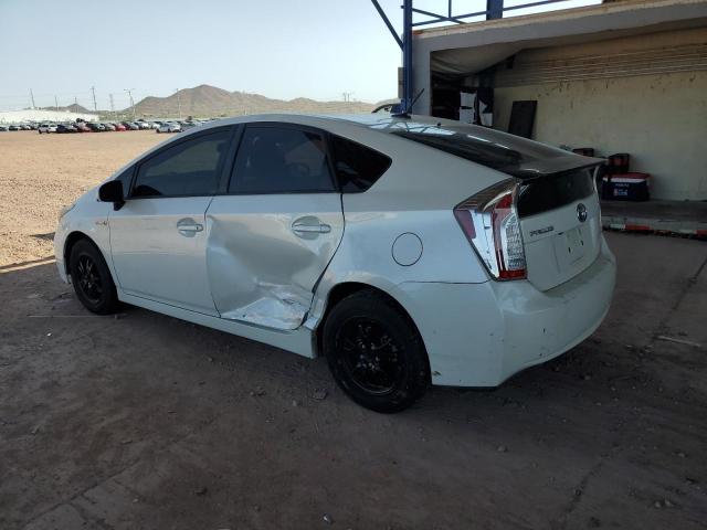 JTDKN3DU6C5437548 - 2012 TOYOTA PRIUS Weiß Foto 2