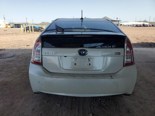 JTDKN3DU6C5437548 - 2012 TOYOTA PRIUS Weiß Foto 6