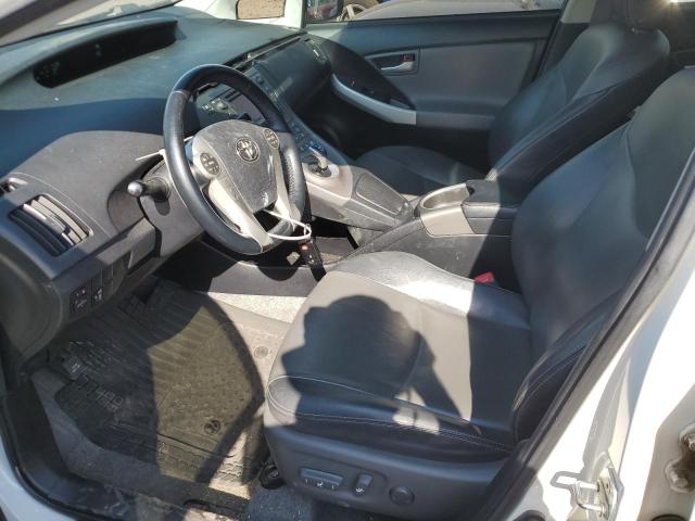 JTDKN3DU6C5437548 - 2012 TOYOTA PRIUS Weiß Foto 7