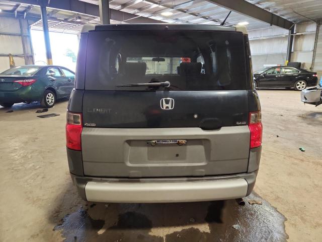 5J6YH28593L038458 - 2003 HONDA ELEMENT EX BLACK photo 6