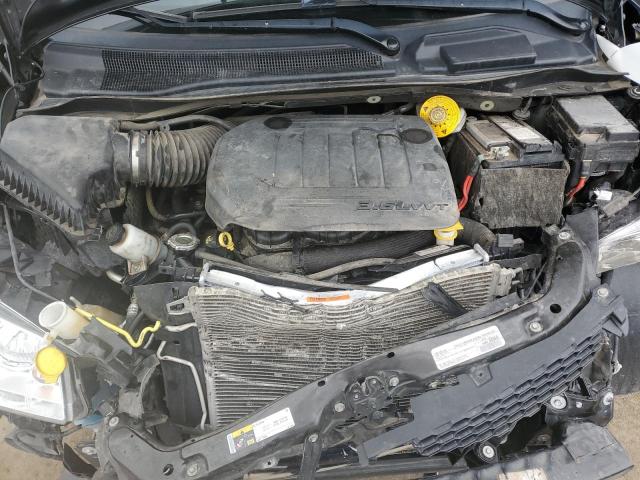 2C4RDGCG7KR775370 - 2019 DODGE GRAND CARAVAN SXT BLACK photo 11