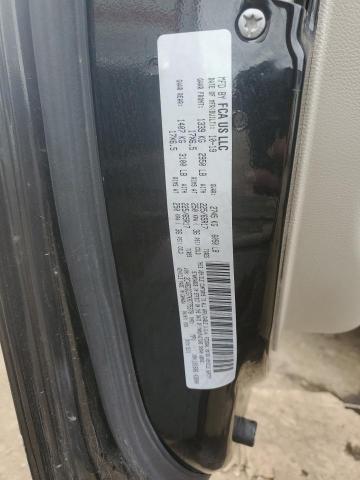 2C4RDGCG7KR775370 - 2019 DODGE GRAND CARAVAN SXT BLACK photo 12