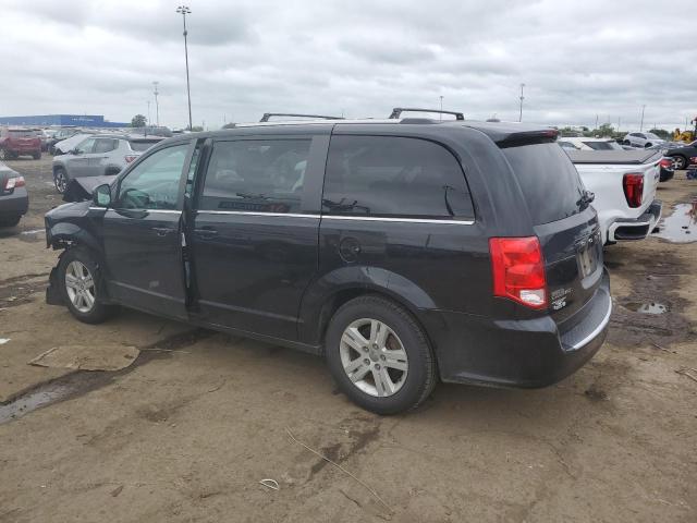 2C4RDGCG7KR775370 - 2019 DODGE GRAND CARAVAN SXT BLACK photo 2