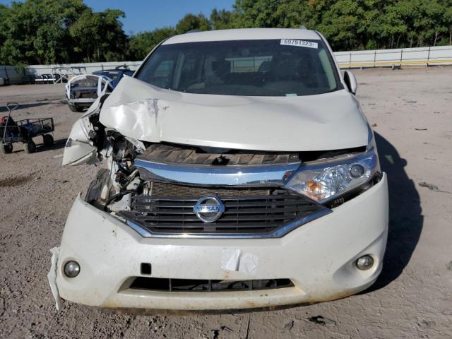 JN8AE2KP8H9167651 - 2017 NISSAN QUEST S WHITE photo 5