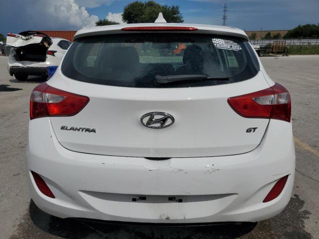 KMHD35LH1GU326976 - 2016 HYUNDAI ELANTRA GT WHITE photo 6