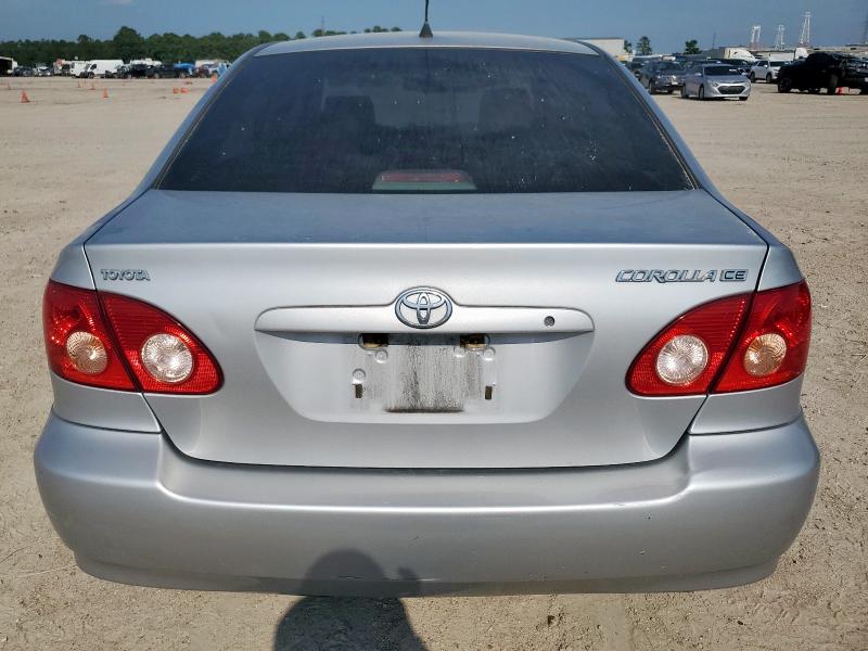 JTDBR32E360082159 - 2006 TOYOTA COROLLA CE 银色 照片 6