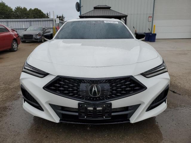 19UUB6F53MA801296 - 2021 ACURA TLX TECH A WHITE photo 5