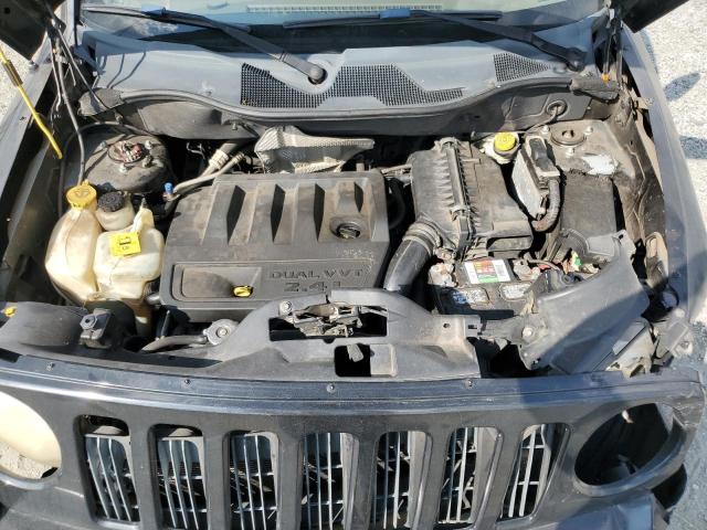 1J8FT28W98D595109 - 2008 JEEP PATRIOT SPORT შავი ფოტო 12