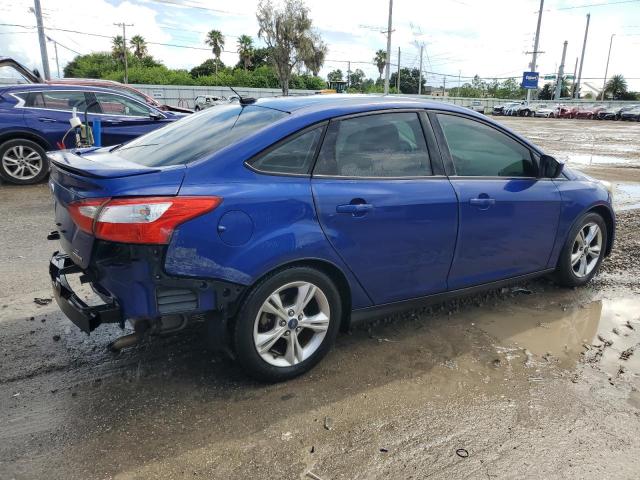 1FAHP3F25CL402503 - 2012 FORD FOCUS SE BLUE photo 3