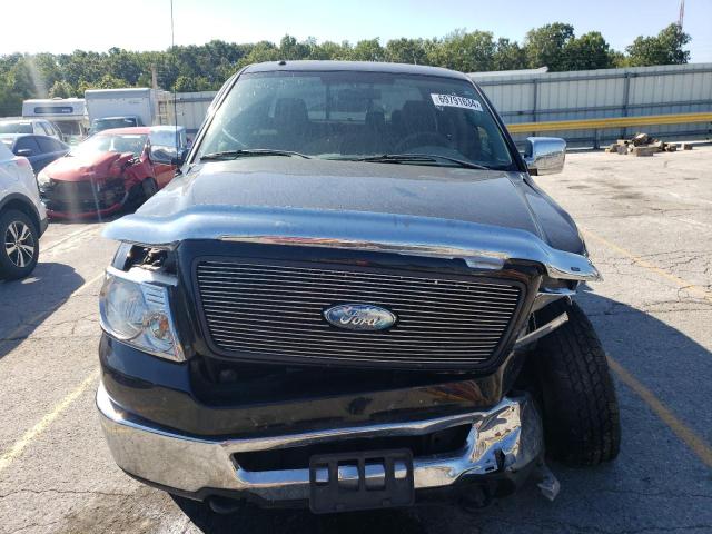 1FTPW14536KB73338 - 2006 FORD F150 SUPERCREW BLACK photo 5