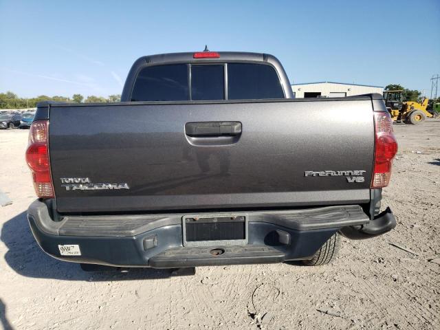 5TFJU4GN3CX018215 - 2012 TOYOTA TACOMA DOUBLE CAB PRERUNNER GRAY photo 6