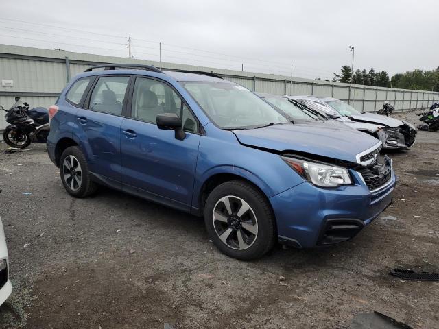 JF2SJABC6JH403150 - 2018 SUBARU FORESTER 2.5I BLUE photo 4