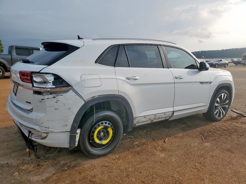 1V2RE2CAXMC231645 - 2021 VOLKSWAGEN ATLAS CROS SE Білий фото 3