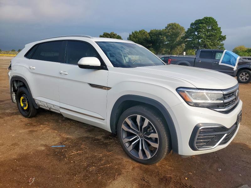 1V2RE2CAXMC231645 - 2021 VOLKSWAGEN ATLAS CROS SE Білий фото 4