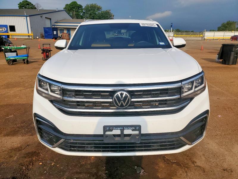 1V2RE2CAXMC231645 - 2021 VOLKSWAGEN ATLAS CROS SE Білий фото 5