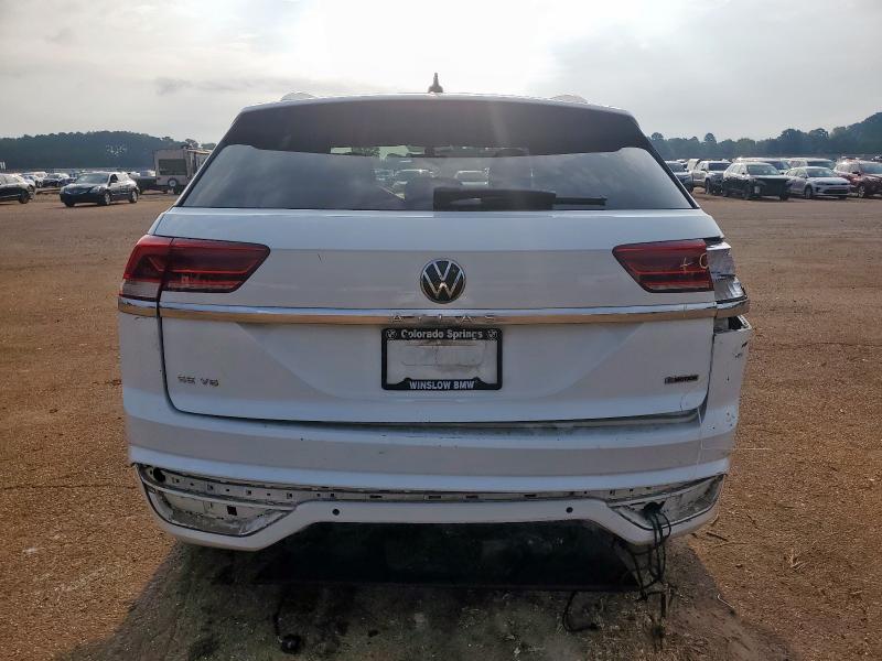 1V2RE2CAXMC231645 - 2021 VOLKSWAGEN ATLAS CROS SE Білий фото 6