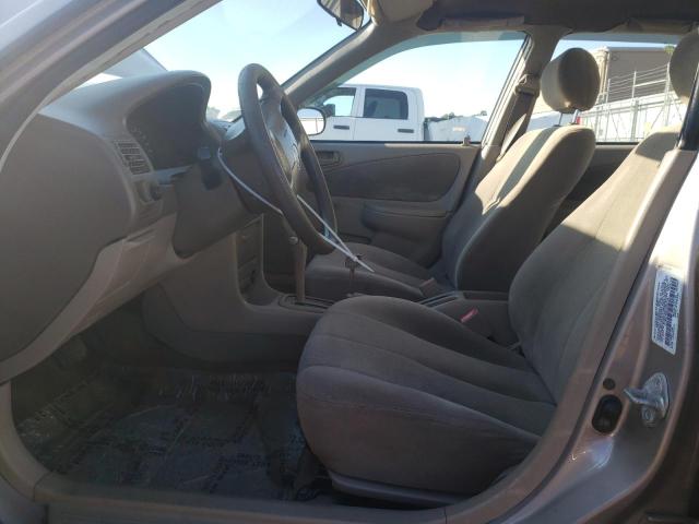 2T1BR12EX2C543118 - 2002 TOYOTA COROLLA CE BEIGE photo 7