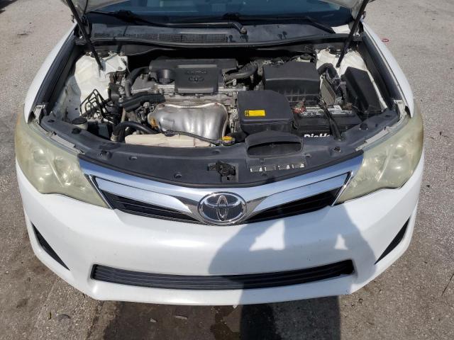 4T4BF1FK0CR203314 - 2012 TOYOTA CAMRY BASE WHITE photo 11