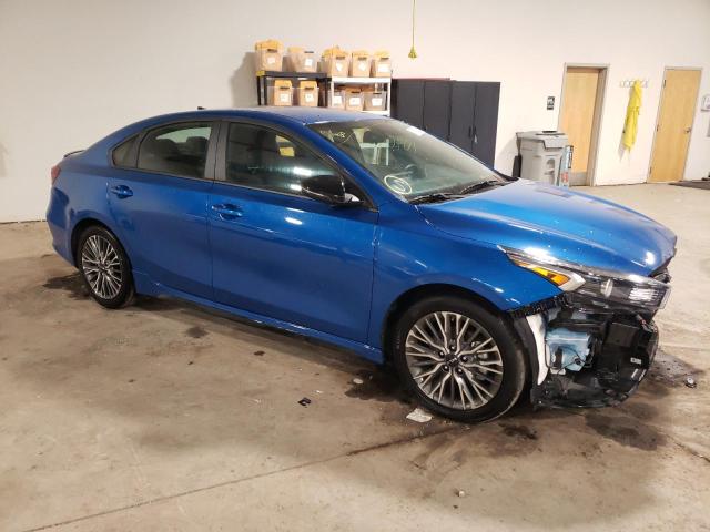 3KPF54AD8PE550424 - 2023 KIA FORTE GT LINE BLUE photo 4