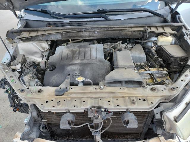 5TDKKRFH4FS091526 - 2015 TOYOTA HIGHLANDER XLE Արծաթագույն լուսանկար 11