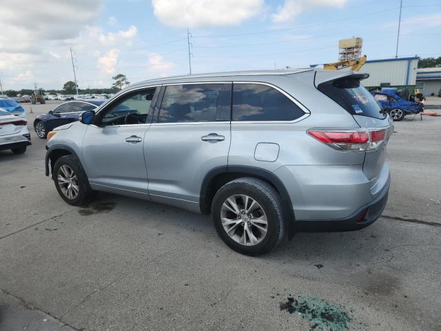 5TDKKRFH4FS091526 - 2015 TOYOTA HIGHLANDER XLE Արծաթագույն լուսանկար 2
