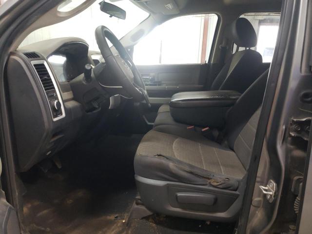 1D7RB1GP2AS104964 - 2010 DODGE RAM 1500 GRAY photo 7
