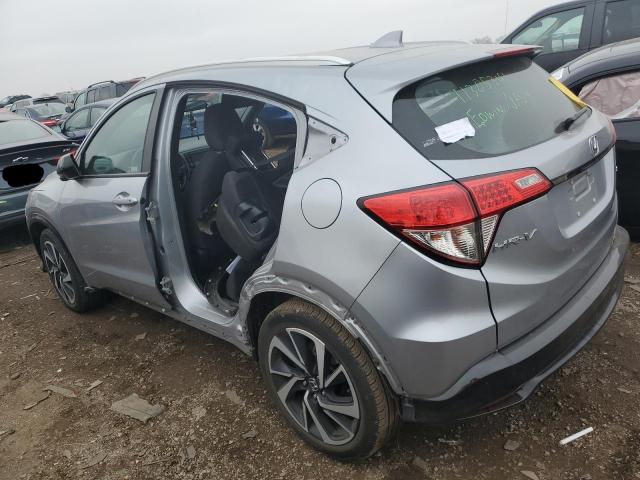 3CZRU6H19LM724177 - 2020 HONDA HR-V SPORT SILVER photo 2