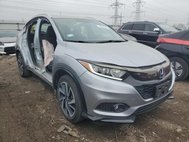 3CZRU6H19LM724177 - 2020 HONDA HR-V SPORT SILVER photo 4