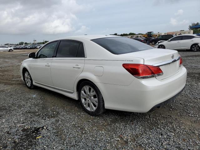 4T1BK3DB5BU383425 - 2011 TOYOTA AVALON BASE WHITE photo 2