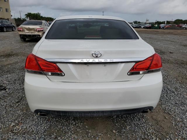 4T1BK3DB5BU383425 - 2011 TOYOTA AVALON BASE WHITE photo 6