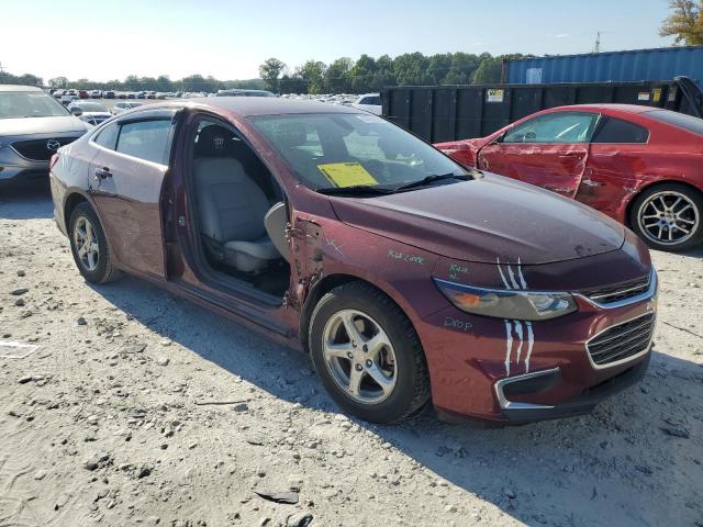1G1ZB5ST5GF256026 - 2016 CHEVROLET MALIBU LS მუქწითელი ფოტო 4