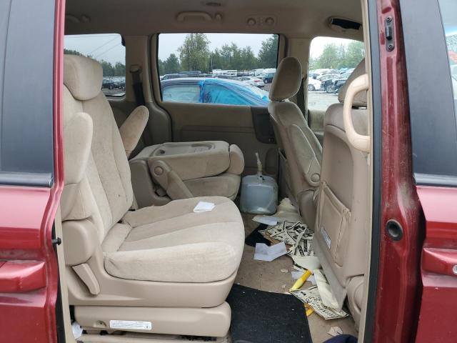 KNDMB233476142811 - 2007 KIA SEDONA EX RED photo 11