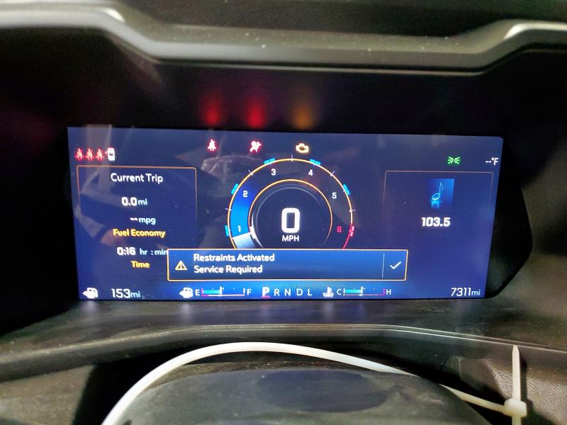 1GCGSBEC1R1276928 - 2024 CHEVROLET COLORADO WHITE photo 9