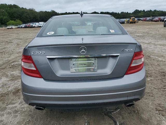 WDDGF8BBXAR126539 - 2010 MERCEDES-BENZ C 300 4MATIC GRAY photo 6