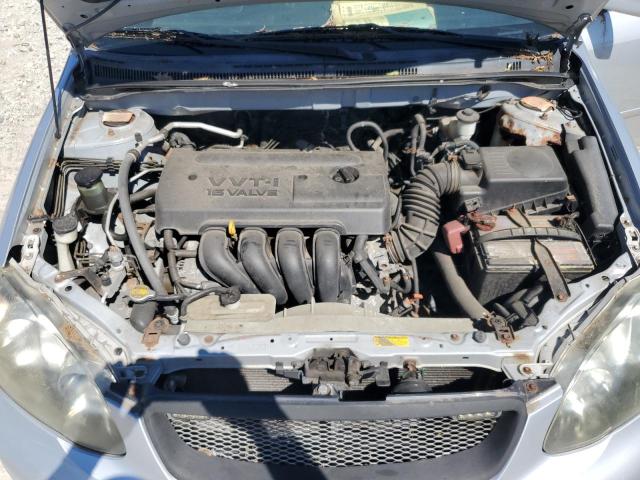 2T1BR32E47C756083 - 2007 TOYOTA COROLLA CE ვერცხლისფერი ფოტო 11