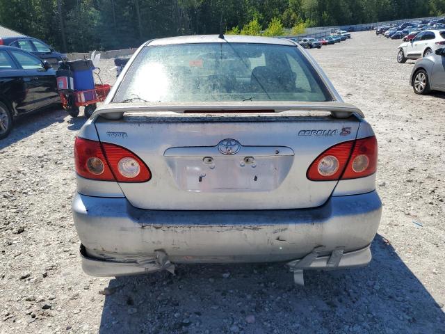 2T1BR32E47C756083 - 2007 TOYOTA COROLLA CE ვერცხლისფერი ფოტო 6