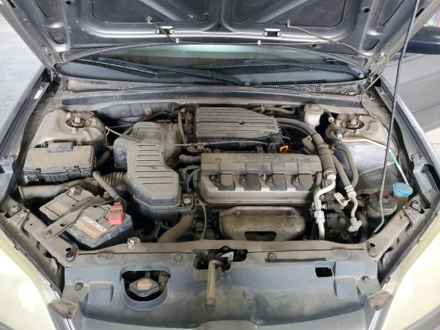 1HGES16435L001411 - 2005 HONDA CIVIC DX 灰色 照片 11