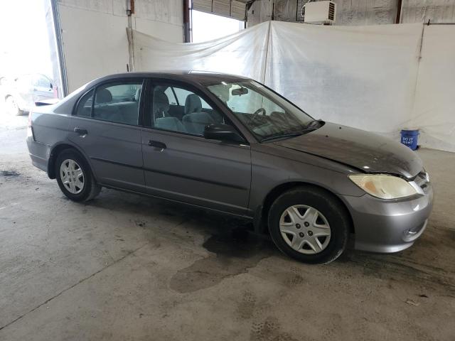 1HGES16435L001411 - 2005 HONDA CIVIC DX 灰色 照片 4