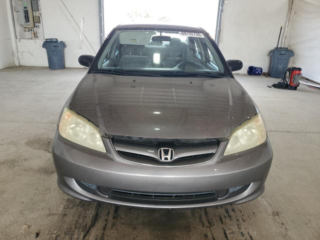 1HGES16435L001411 - 2005 HONDA CIVIC DX 灰色 照片 5