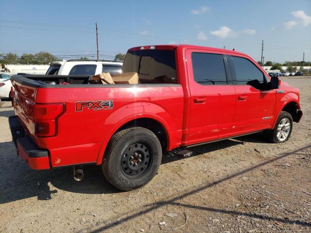 1FTFW1E17JFB89163 - 2018 FORD F150 SUPERCREW RED photo 3