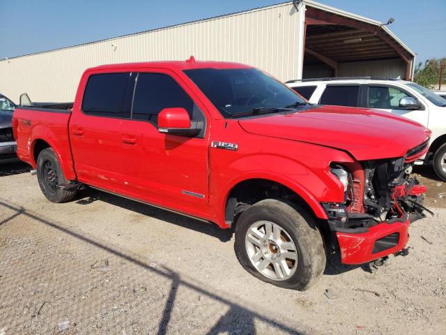 1FTFW1E17JFB89163 - 2018 FORD F150 SUPERCREW RED photo 4