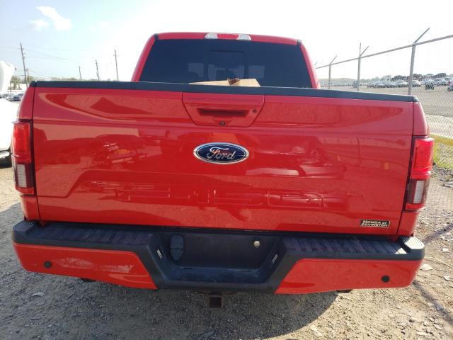 1FTFW1E17JFB89163 - 2018 FORD F150 SUPERCREW RED photo 6