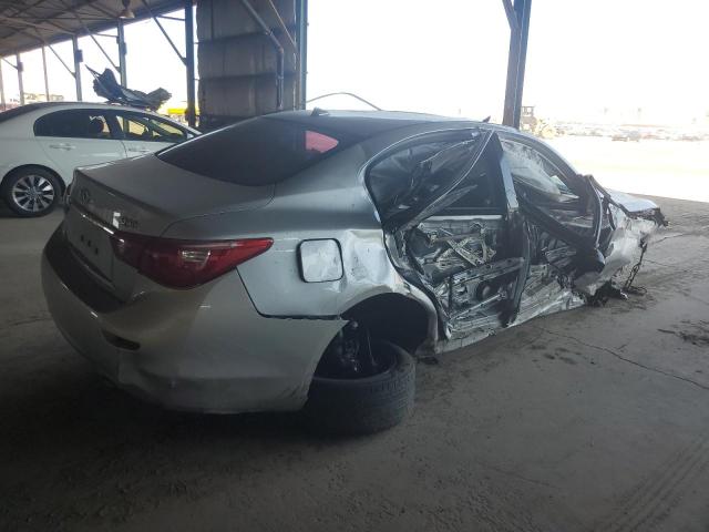 JN1BV7AP7FM339020 - 2015 INFINITI Q50 BASE Gümüş foto 3