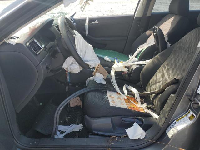 3VW2K7AJXEM311701 - 2014 VOLKSWAGEN JETTA BASE GRAY photo 7