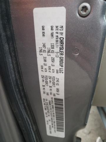 2C4RC1BG4DR774875 - 2013 CHRYSLER TOWN & COU TOURING Gümüş foto 14