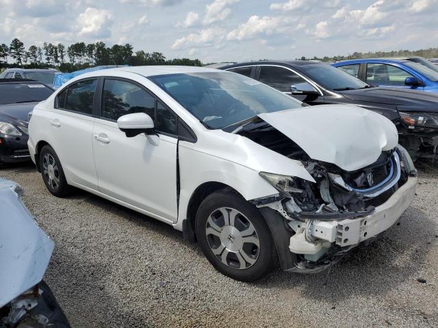 19XFB4F27FE000761 - 2015 HONDA CIVIC HYBRID 白色 照片 4
